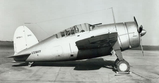 Brewster XF2A-1 prototype (US Navy)